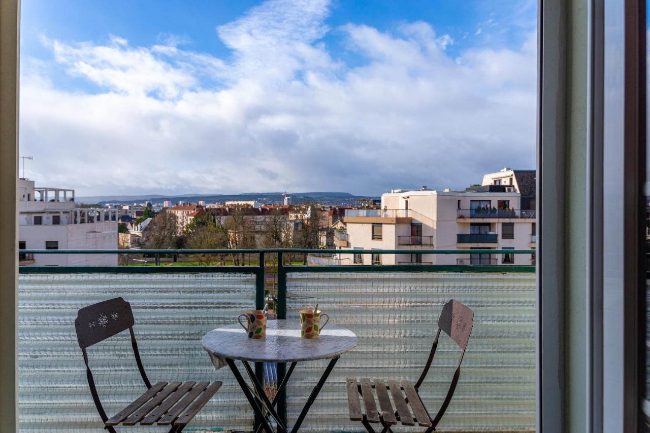 Le Wilson Horizon - Calme - Confort - Parking De La Ville Gratuit A Proximite Dijon Bagian luar foto